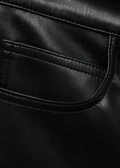 MANGO Krótkie Spodenki*Szorty ze sztucznej skóry