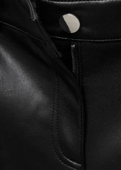 MANGO Krótkie Spodenki*Szorty ze sztucznej skóry