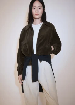 MANGO Kurtki*Sztruksowa kurtka bomber