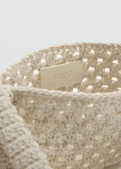 MANGO Torebki*Szydełkowa torebka do ręki