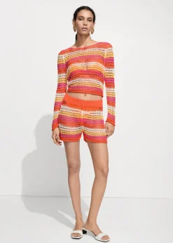 MANGO Krótkie Spodenki*Szydełkowe spodenki