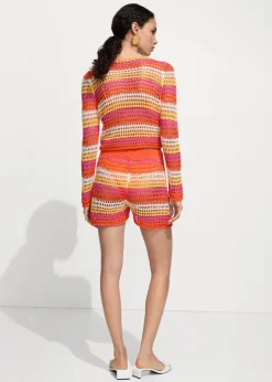 MANGO Krótkie Spodenki*Szydełkowe spodenki