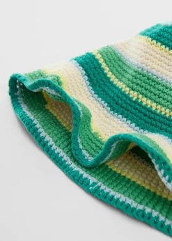 MANGO Czapki I Rękawiczki*Szydełkowy kapelusz rybacki