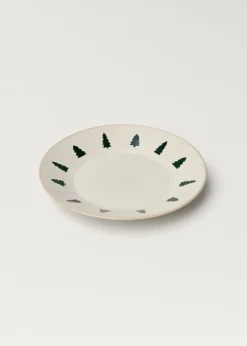 MANGO Zastawa Stołowa*Talerz deserowy z motywem choinki