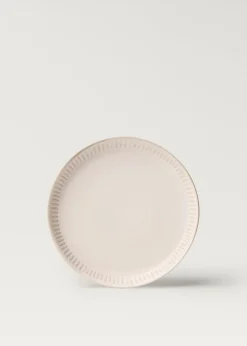 MANGO Zastawa Stołowa*Talerz płaski z wypukłym wzorem w fale