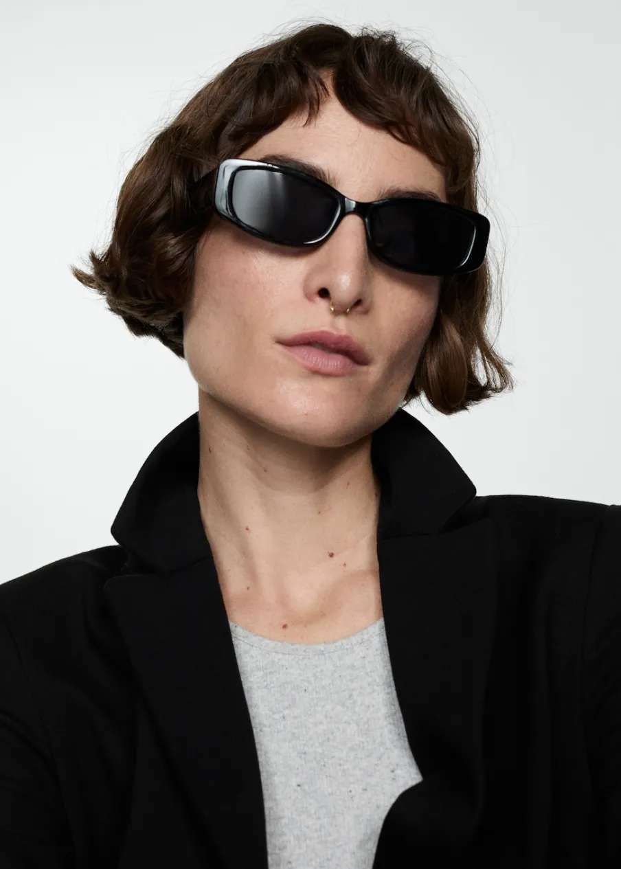 MANGO Marynarki*Taliowana marynarka z dzianiny punto roma