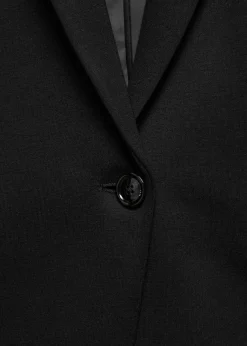 MANGO Marynarki*Taliowana marynarka z dzianiny punto roma