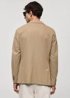 MANGO Marynarki*Teksturowana marynarka slim fit