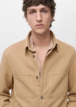 MANGO Kurtki I Koszule Wierzchnie|Koszule*Tencel regular fit overshirt