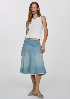 MANGO Topy|Koszulki*Top bez rękawów z modalu