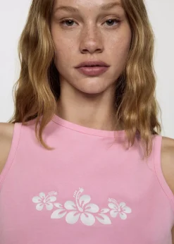 MANGO Topy|Koszulki*Top bez rękawów z nadrukiem