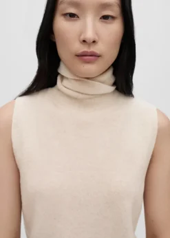 MANGO Topy|Kamizelki*Top wełniany z golfem