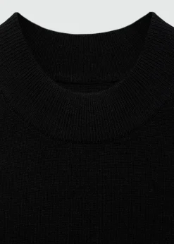 MANGO Topy*Top z dzianiny z dekoltem halter