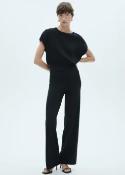 MANGO Topy*Top z dzianiny z teksturą