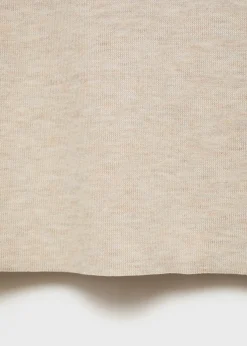 MANGO Topy|Kamizelki*Top z golfem z dzianiny