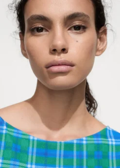 MANGO Topy*Top z nadrukiem i drapowaniem