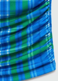 MANGO Topy*Top z nadrukiem i drapowaniem