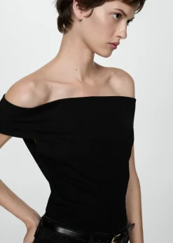 MANGO Koszulki*Top z odkrytymi ramionami