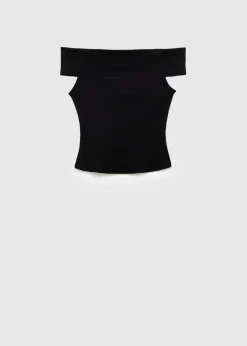 MANGO Koszulki*Top z odkrytymi ramionami