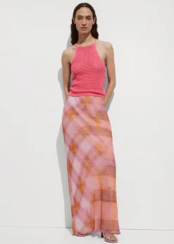 MANGO Topy*Top z szydełkowej dzianiny