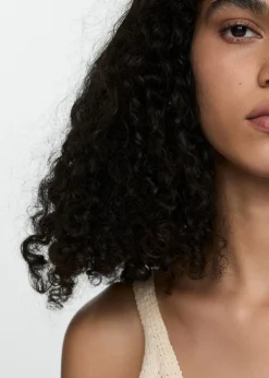 MANGO Topy*Top z szydełkowej dzianiny