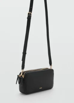 MANGO Torebki*Torba na ramię podwójny zamek błyskawiczny