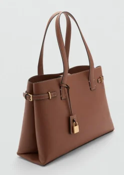 MANGO Torebki*Torba shopper z kłódką