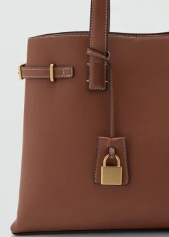 MANGO Torebki*Torba shopper z kłódką