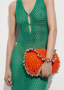 MANGO Torebki*Torba shopper z koralikami