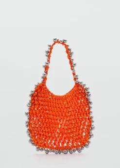 MANGO Torebki*Torba shopper z koralikami