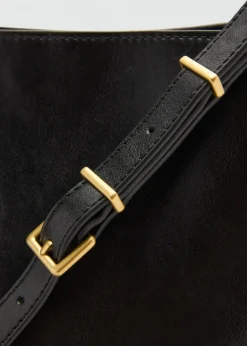 MANGO Torebki*Torba shopper z metalowym detalem