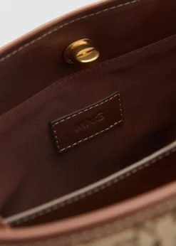 MANGO Torebki*Torba shopper z nadrukiem logo