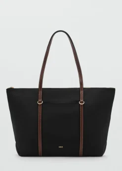 MANGO Torebki*Torba shopper z podwójnym uchwytem