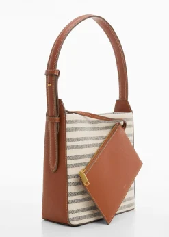 MANGO Torebki*Torba shopper ze wzorem