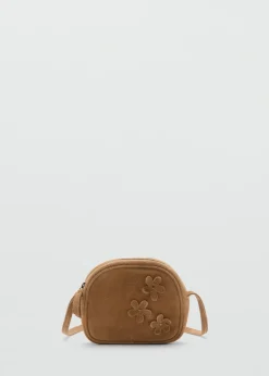 Dzieci MANGO Torebki*Torba skórzana z kwiatami