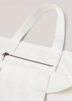 MANGO Akcesoria Łazienkowe*Torba tote z bawełny
