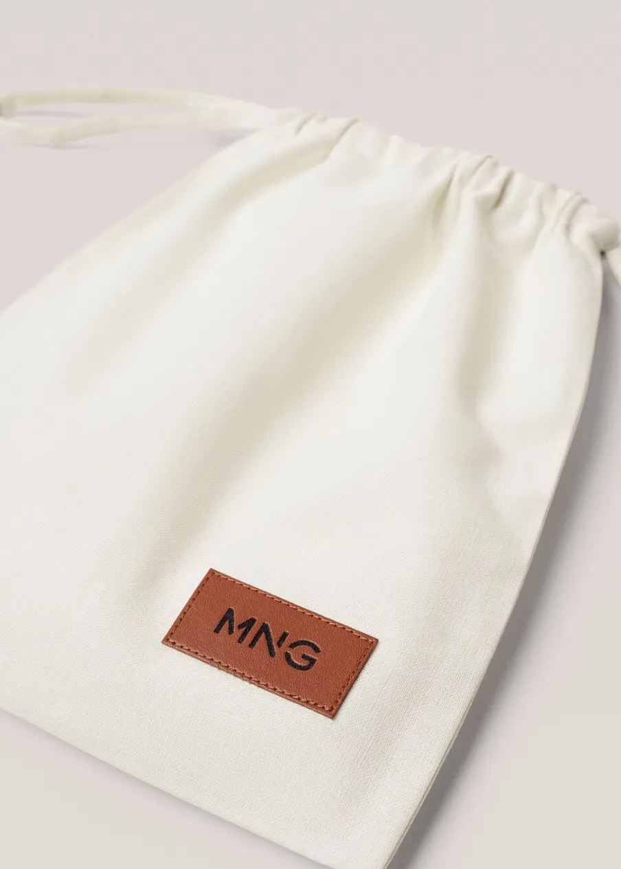 MANGO Akcesoria Łazienkowe*Torba typu worek bawełniana S