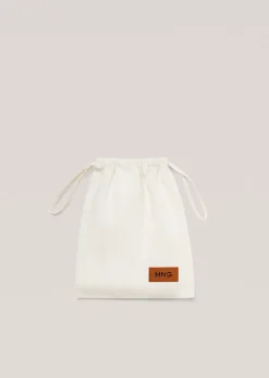 MANGO Akcesoria Łazienkowe*Torba typu worek bawełniana S