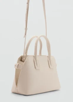 MANGO Torebki*Torebka bowling z dwoma uchwytami