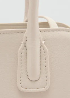 MANGO Torebki*Torebka bowling z dwoma uchwytami