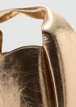 MANGO Torebki*Torebka do ręki w metalicznym kolorze