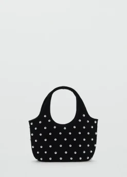 MANGO Torebki*Torebka do ręki z ozdobnymi ćwiekami