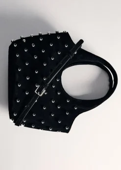 MANGO Torebki*Torebka do ręki z ozdobnymi ćwiekami