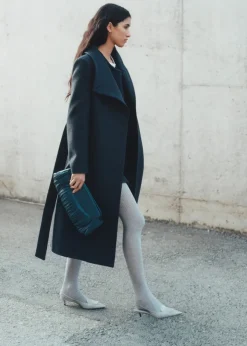 MANGO Torebki|Akcesoria Skórzane*Torebka do ręki ze skóry