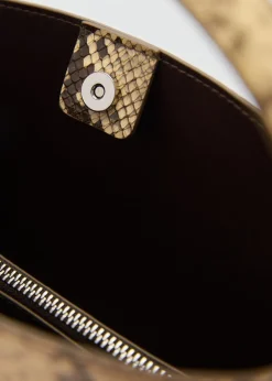 MANGO Torebki*Torebka efekt wężowej skóry