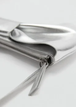 Dzieci MANGO Torebki*Torebka kokarda w metalicznym kolorze