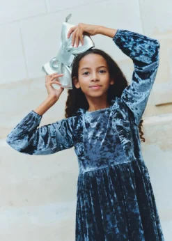 Dzieci MANGO Torebki*Torebka kokarda w metalicznym kolorze