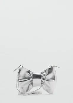 Dzieci MANGO Torebki*Torebka kokarda w metalicznym kolorze