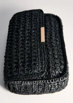 MANGO Torebki*Torebka listonoszka z naturalnych włókien