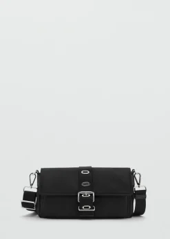 MANGO Torebki*Torebka listonoszka zapinana na klamrę